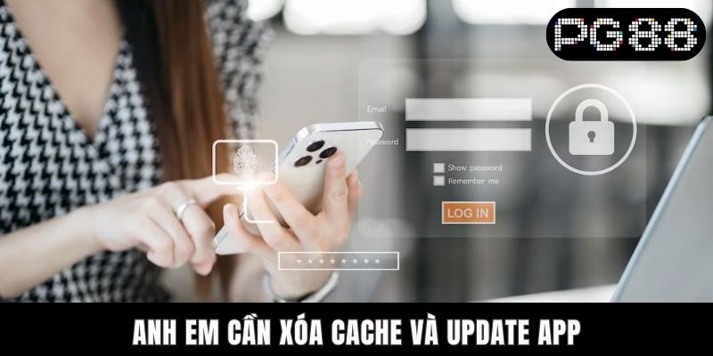 Anh em cần xóa cache và update app