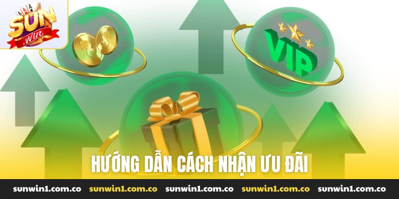 Hướng dẫn cách nhận ưu đãi